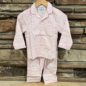 Pink Heart Kids Pajama Set
